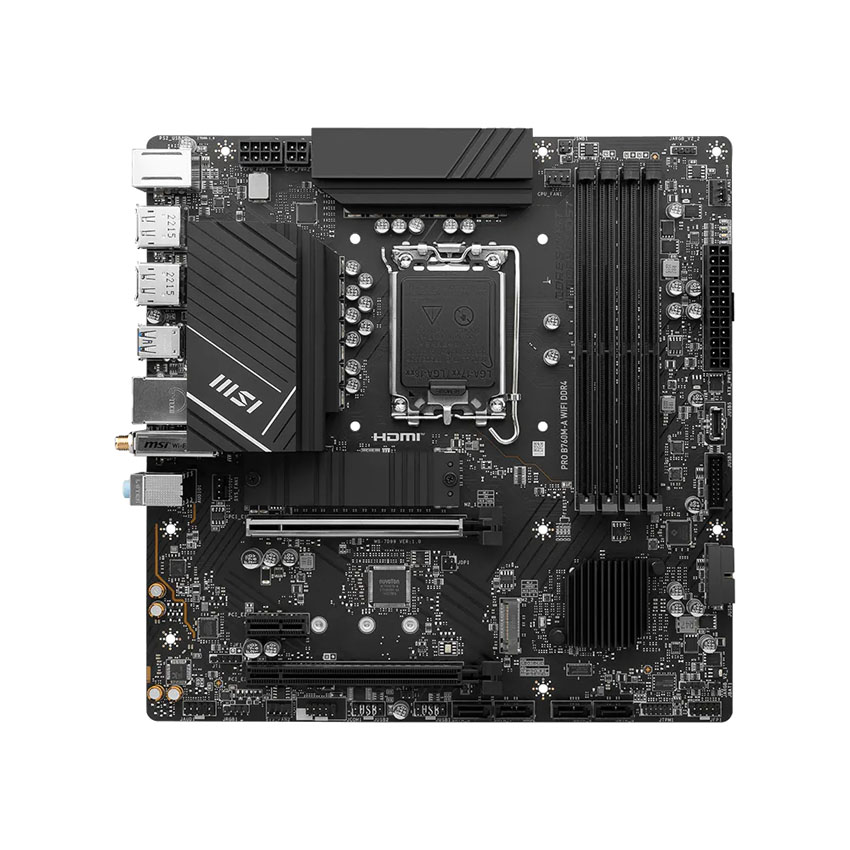 Mainboard MSI PRO B760M-A WIFI DDR4 - Cũ đẹp (Tray)