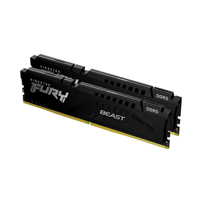 RAM DESKTOP KINGSTON FURY BEAST (KF552C40BBK2-32 / KF552C40BBK2-32WP) 32GB (2X16GB) DDR5 5200MHZ - LIKENEW