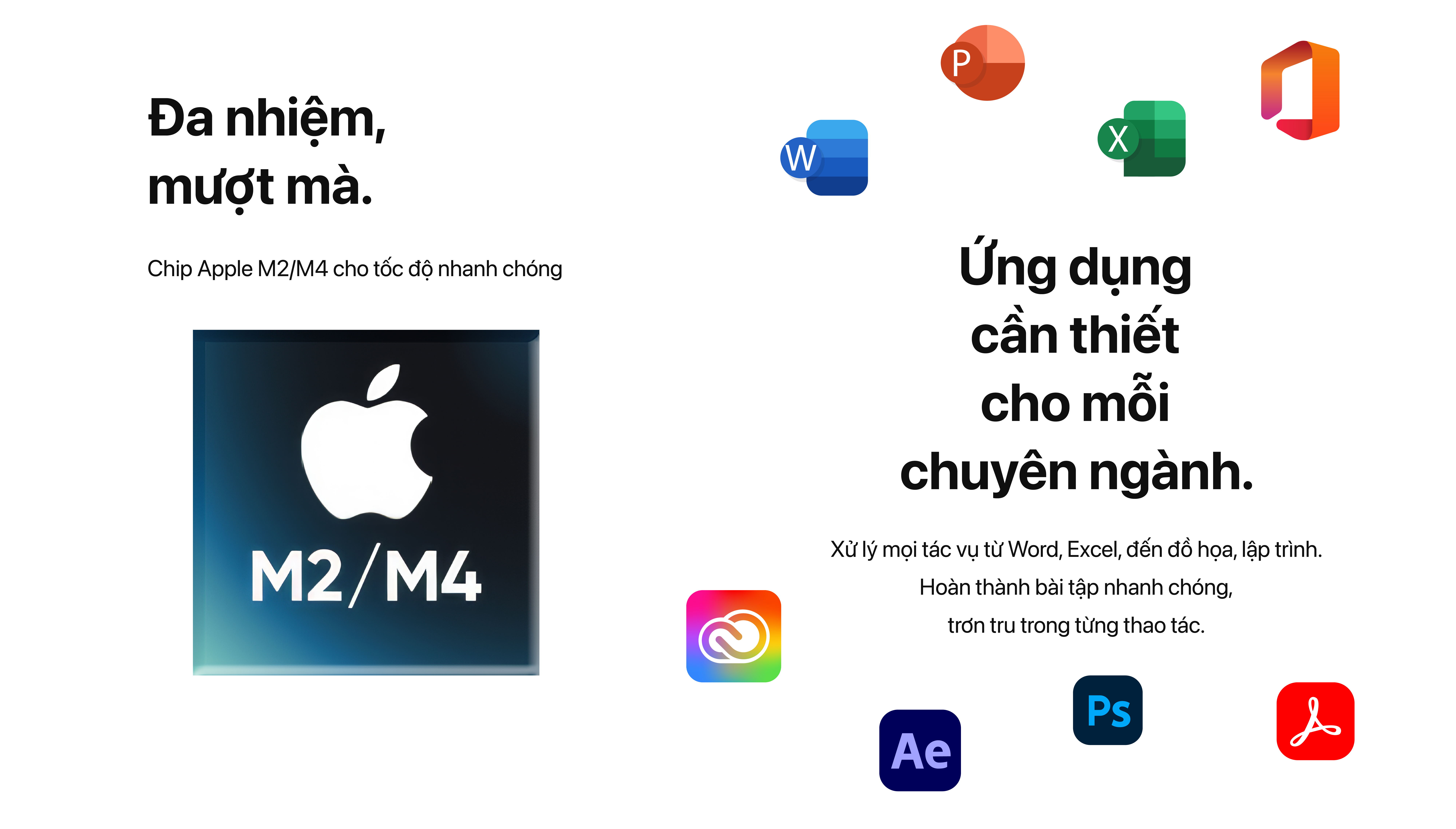 đa nghiệm mượt mà