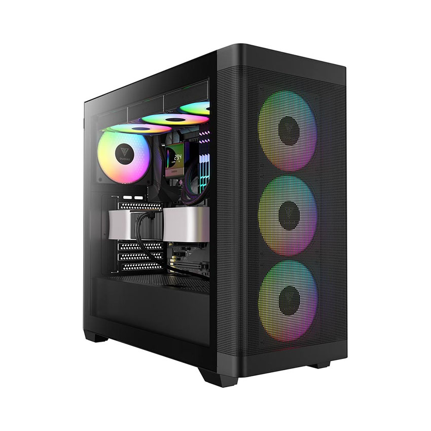 VỎ CASE GAMDIAS ATHENA M3 MESH BLACK (EATX/MID TOWER/4FAN)