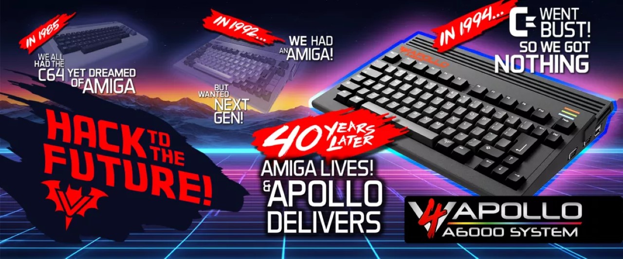 Apollo A6000 tái hiện Amiga huyền thoại