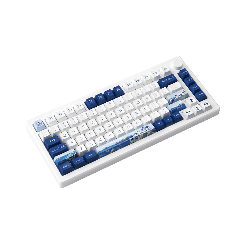 Bàn phím AKKO MOD007B-HE PC Santorini Sakura Pink Magnetic Switch 2