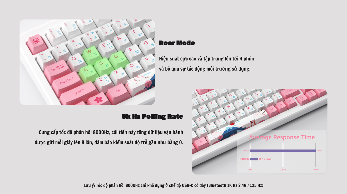 Bàn phím HE AKKO MOD007B PC Tokyo 4