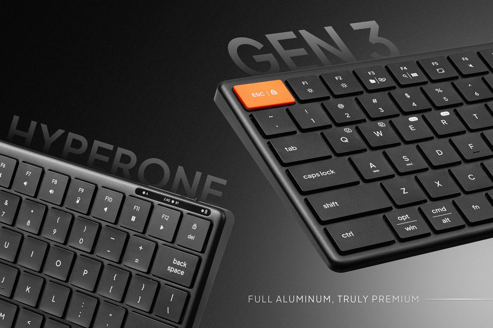 Bàn phím không dây HyperWork HyperOne Gen 3 1