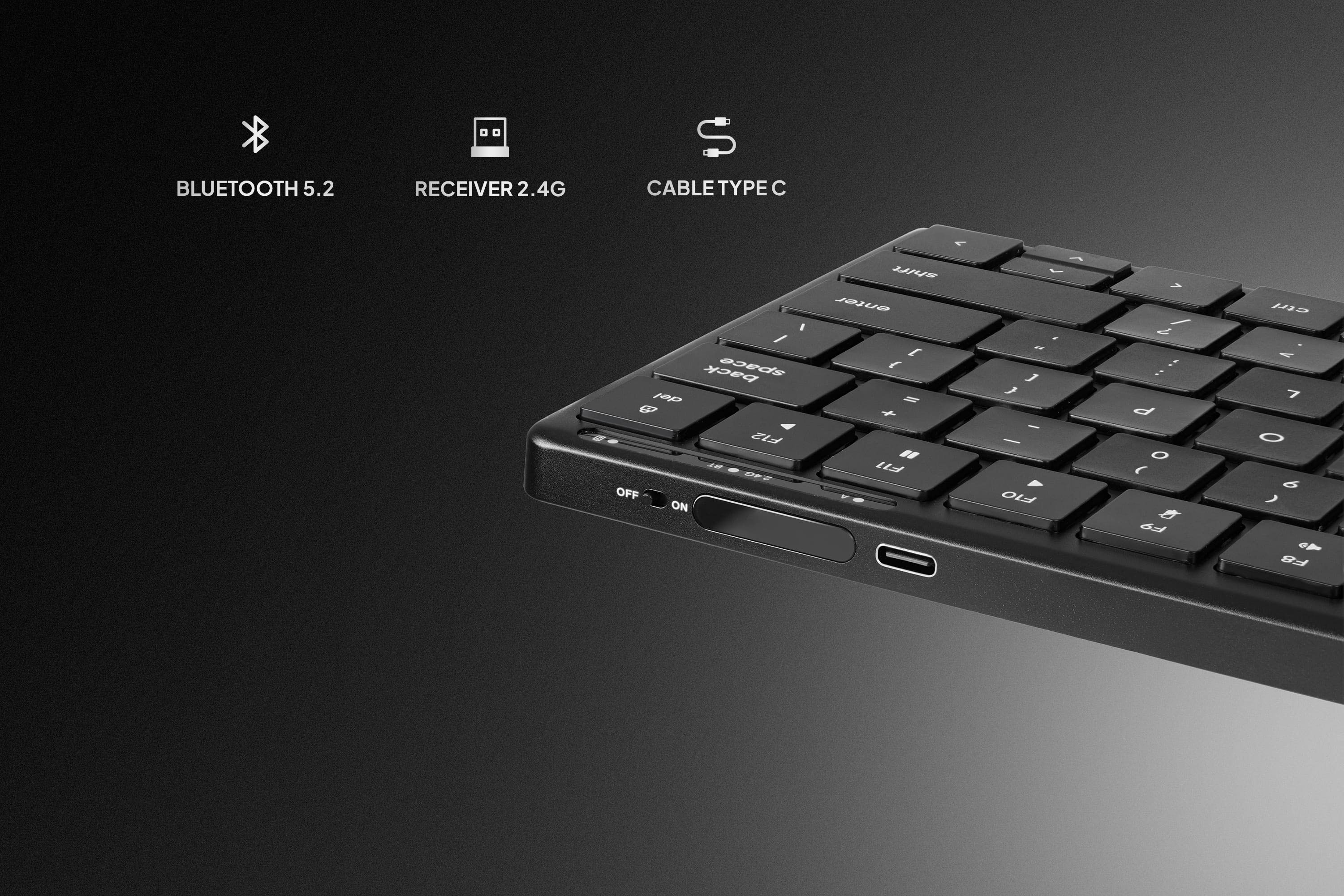 Bàn phím không dây HyperWork HyperOne Gen 3 5