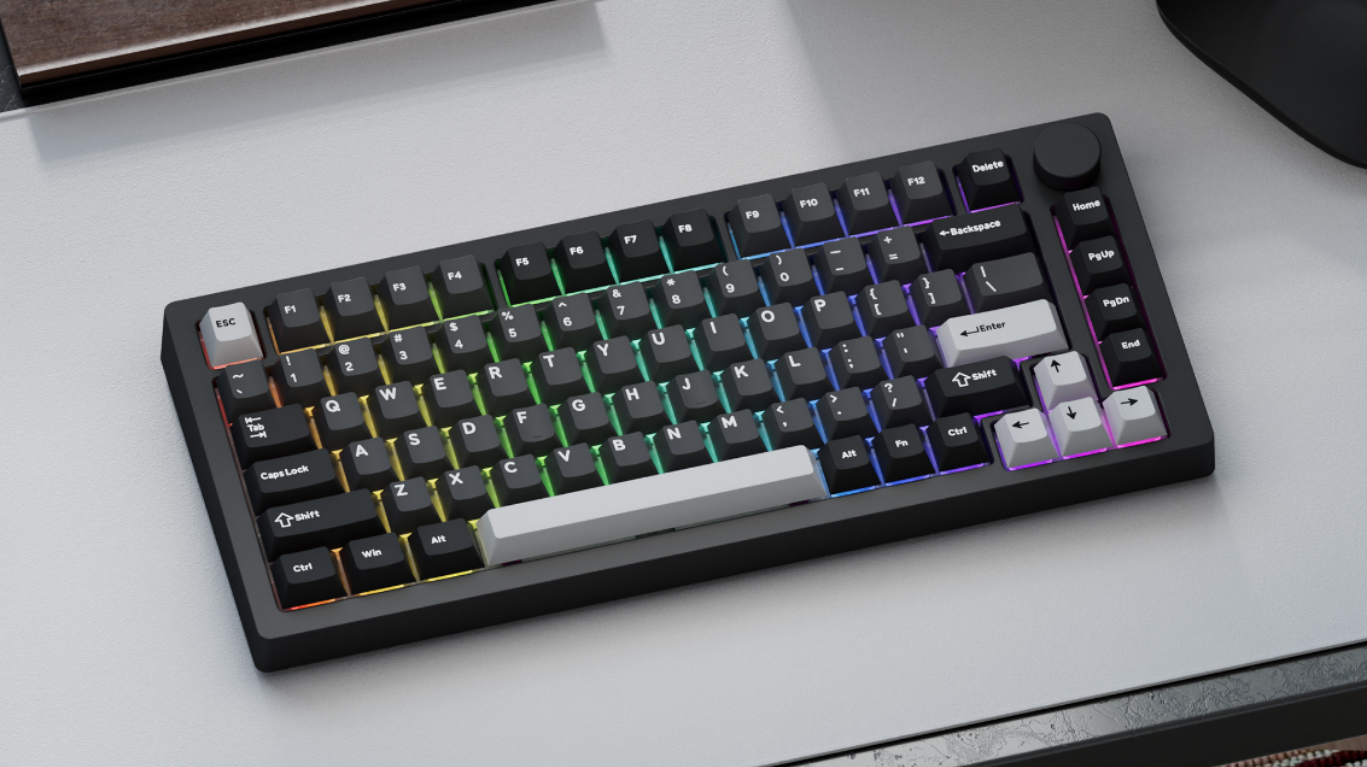 Bàn phím MonsGeek M1 V5 Black & Silver Mirror 1