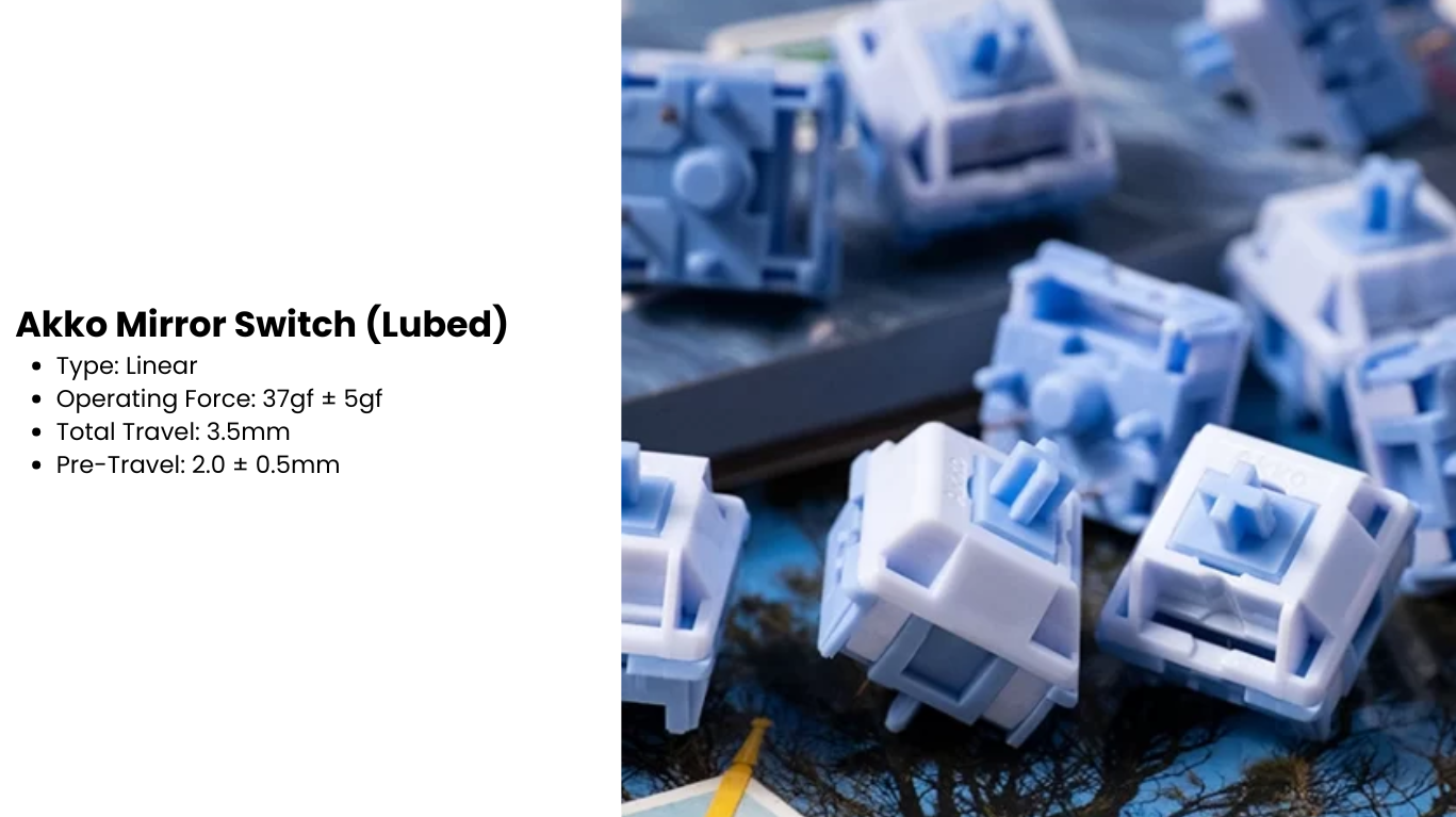 Bàn phím MonsGeek M1 V5 Black & Silver Mirror 12