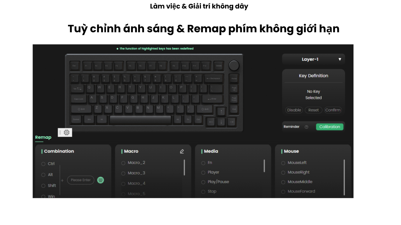 Bàn phím MonsGeek M1 V5 Black & Silver Mirror 4