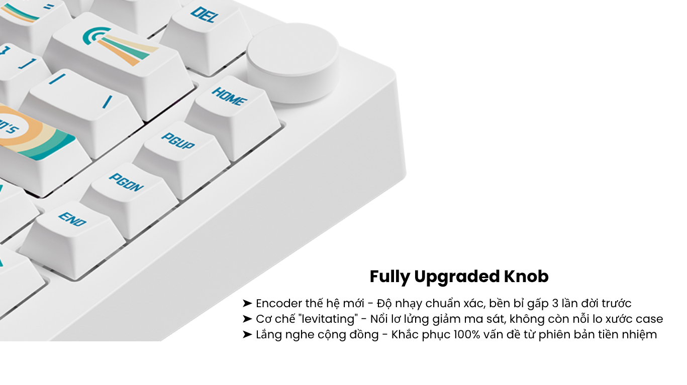 Bàn phím MonsGeek M1 V5 VIA 1980s Botany 10
