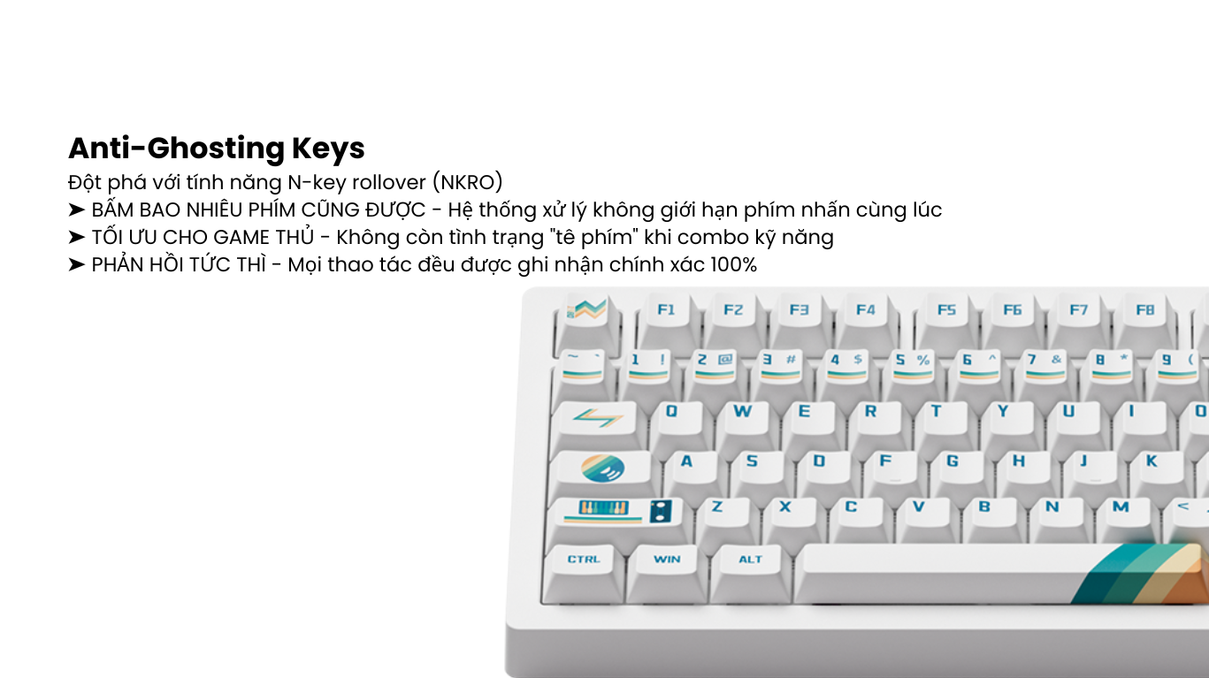 Bàn phím MonsGeek M1 V5 VIA 1980s Botany 11