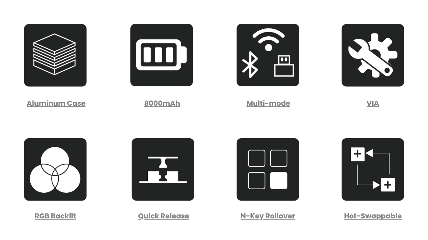 Bàn phím MonsGeek M1 V5 VIA 1980s Botany 2