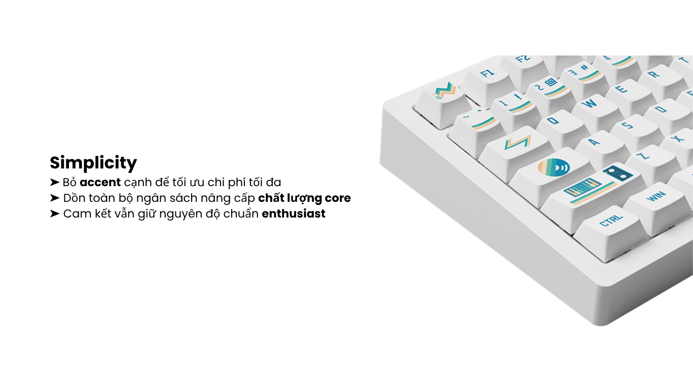 Bàn phím MonsGeek M1 V5 VIA 1980s Botany 9
