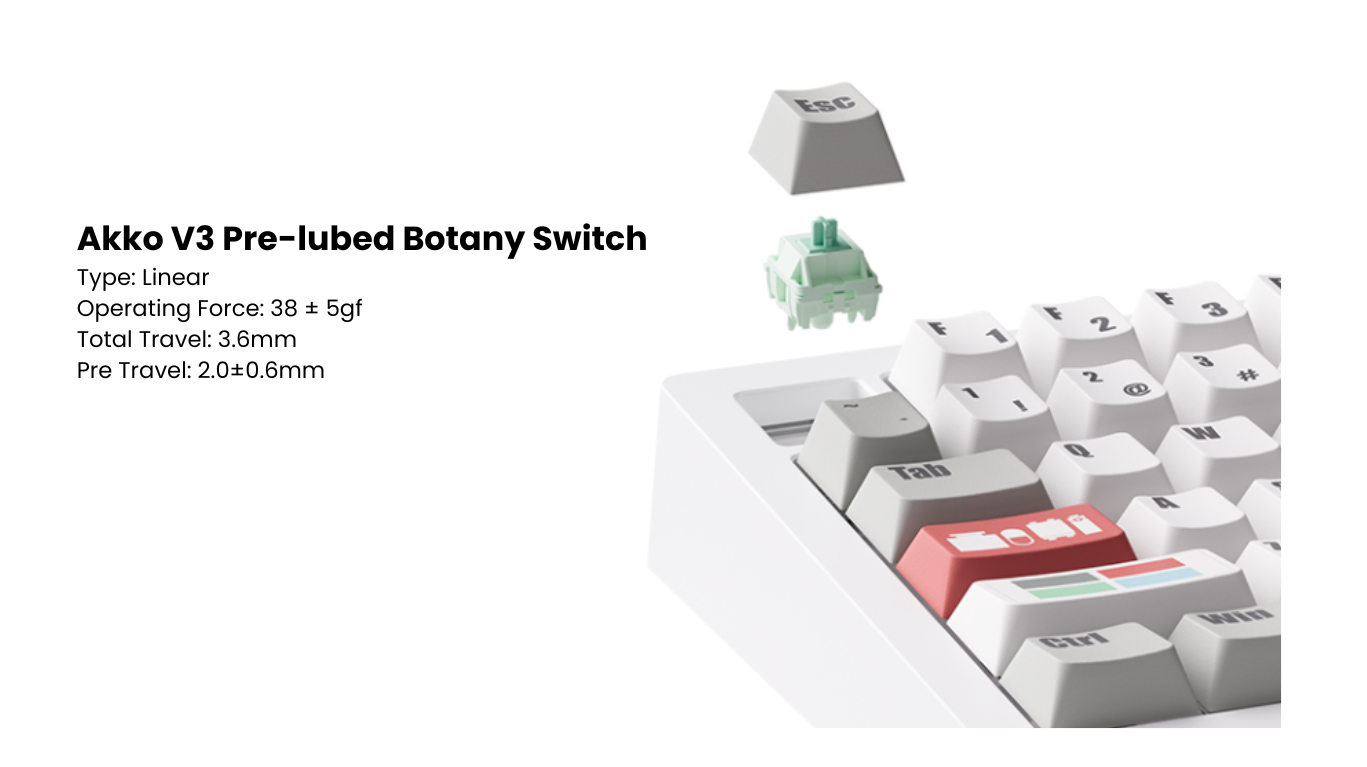 Bàn phím MonsGeek M1 V5 VIA Recycling Botany 13
