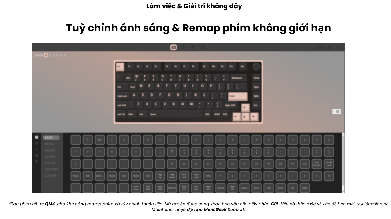 Bàn phím MonsGeek M1 V5 VIA Recycling Botany 4