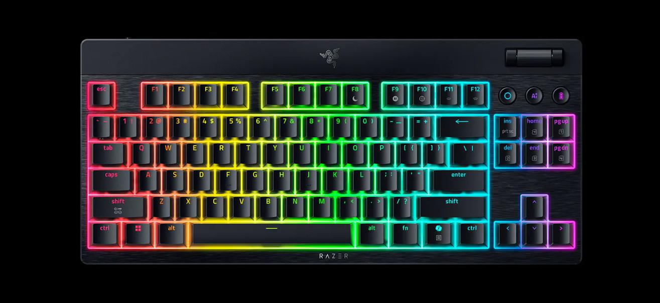 Bàn phím Razer BlackWidow V4 Low Profile Tenkeyless HyperSpeed 8