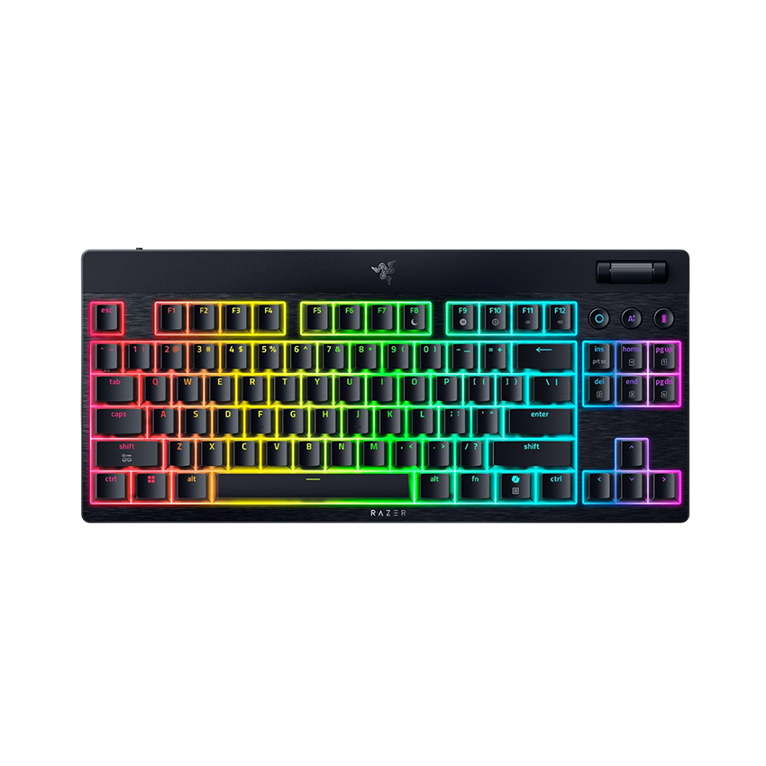 Bàn phím Razer BlackWidow V4 Low Profile Tenkeyless HyperSpeed - Yellow Linear Switch