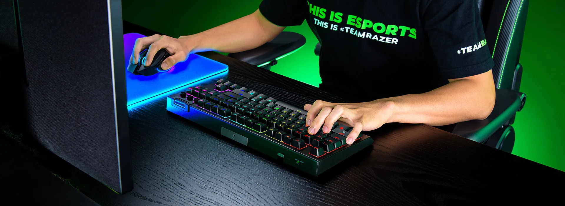 Bàn phím Razer BlackWidow V4 Tenkeyless HyperSpeed3