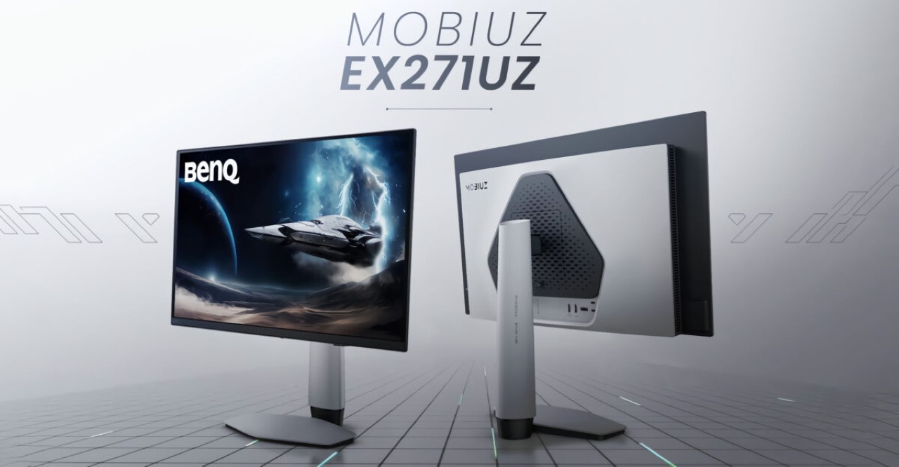 BenQ ra monitor QD-OLED 4K 240Hz, 1440p 500Hz
