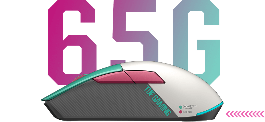 Chuột Gaming không dây ASUS TUF Mini - Hatsune Miku Edition 2