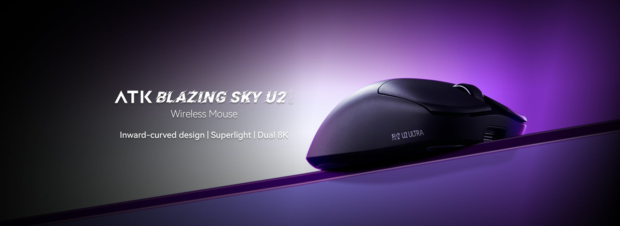 Chuột không dây ATK U2SE - Màu Trắng 1