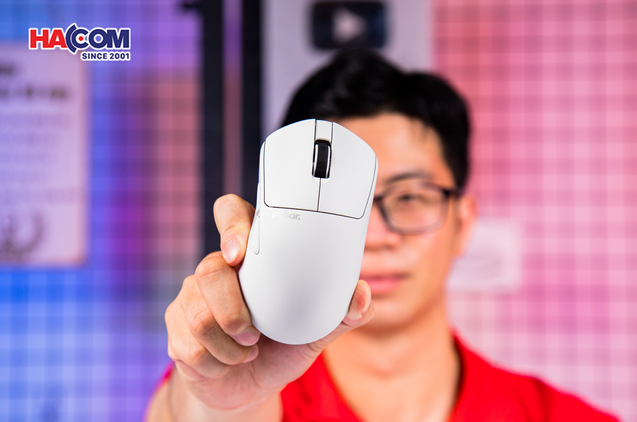 Chuột không dây Pulsar X3 Size2 White 4