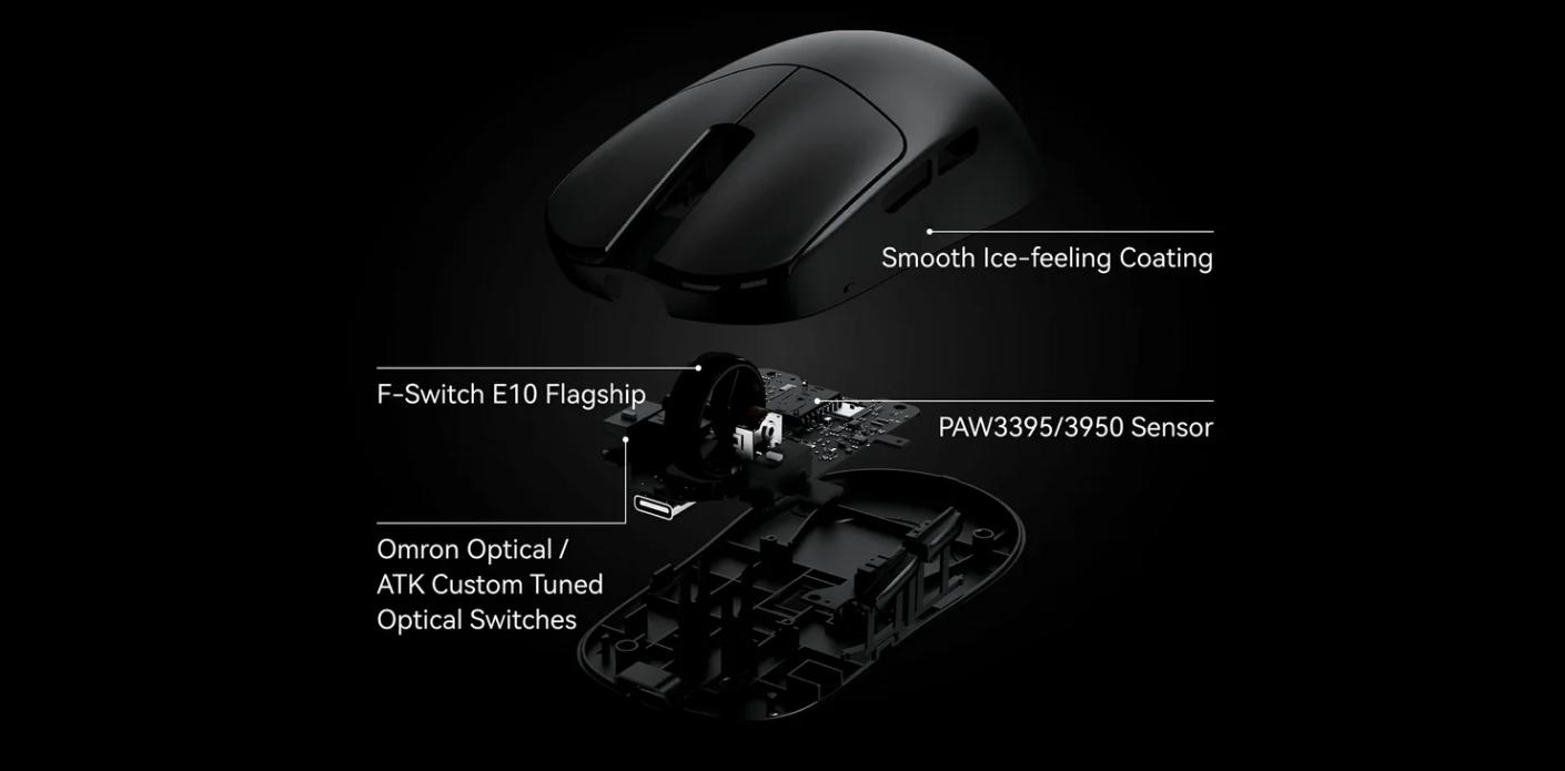 Chuột không dây VXE MAD R Major+ 8K 2