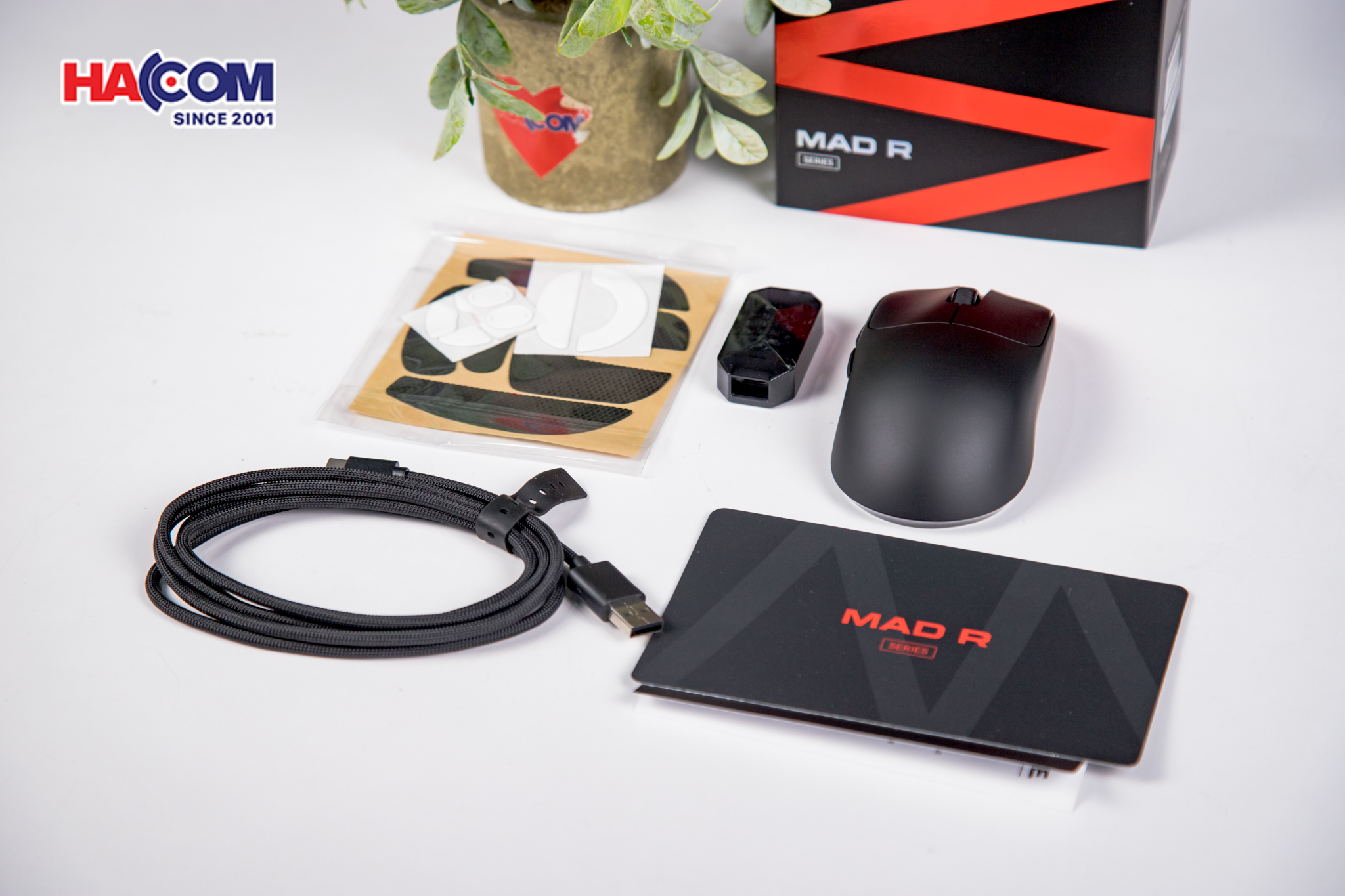 Chuột không dây VXE MAD R Major+ 8K - Màu Đen 4