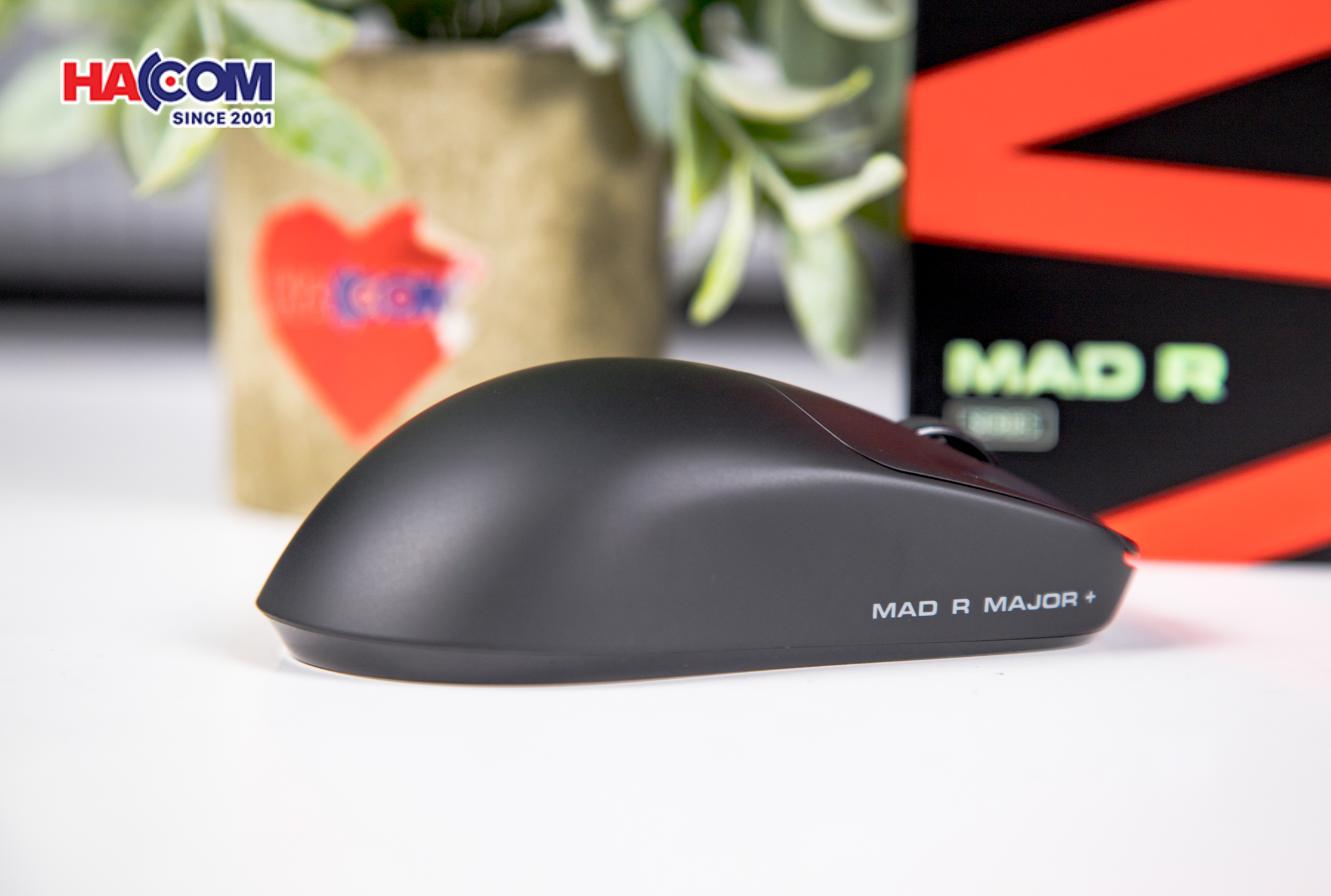 Chuột không dây VXE MAD R Major+ 8K - Màu Đen 8