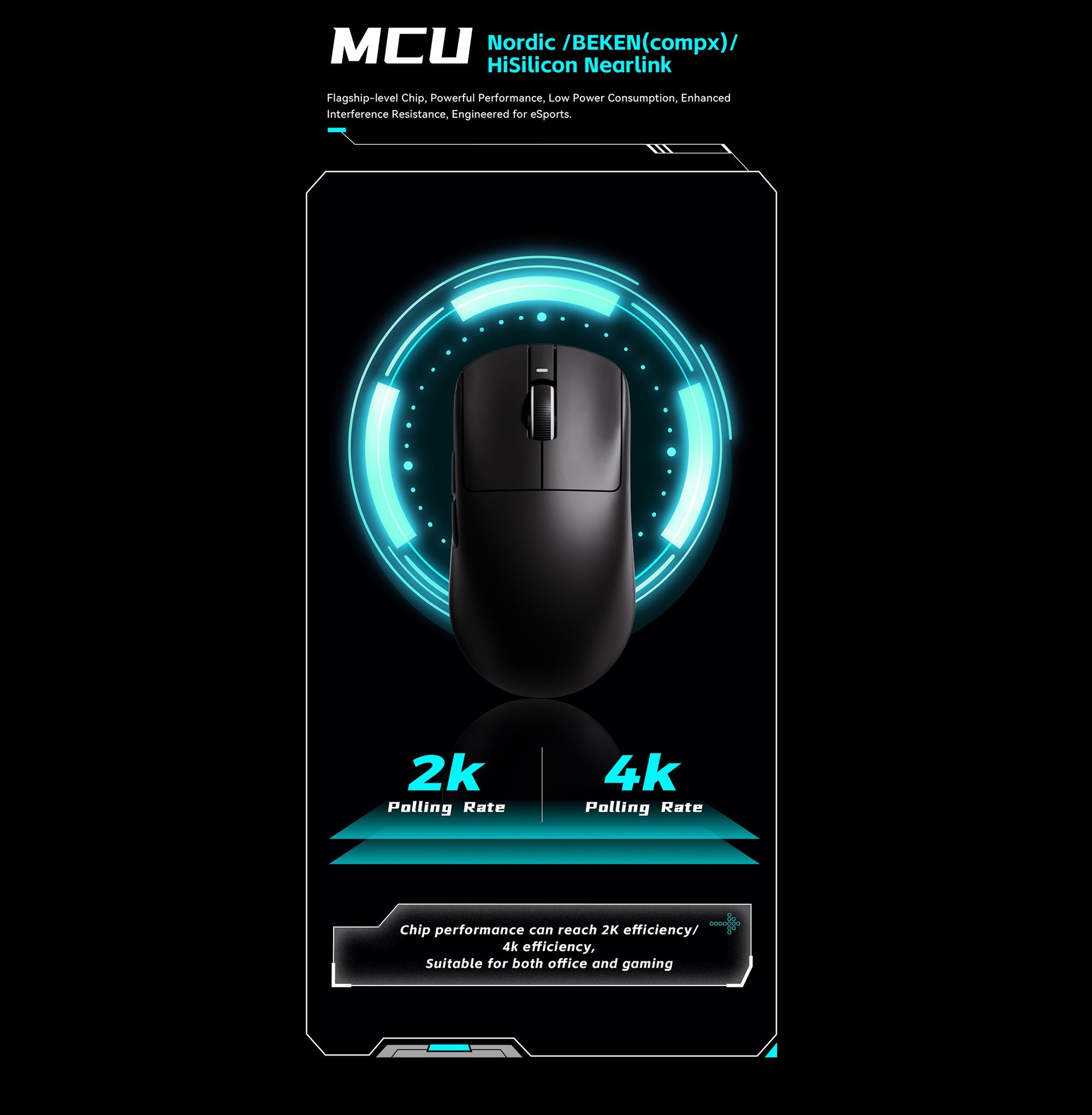 Chuột không dây VXE R1 SE+ 3