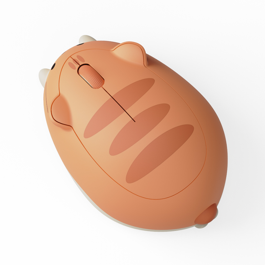 Chuột máy tính AKKO Cat Theme Mouse - Orange KATE 1