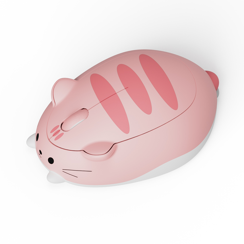 Chuột máy tính AKKO Cat Theme Mouse - Pink ANGIE 3