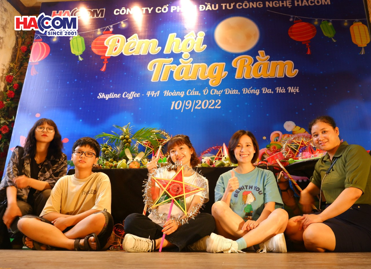 Chương trình “Đêm hội Trăng Rằm 2022” đại gia đình HACOM - Ảnh 1