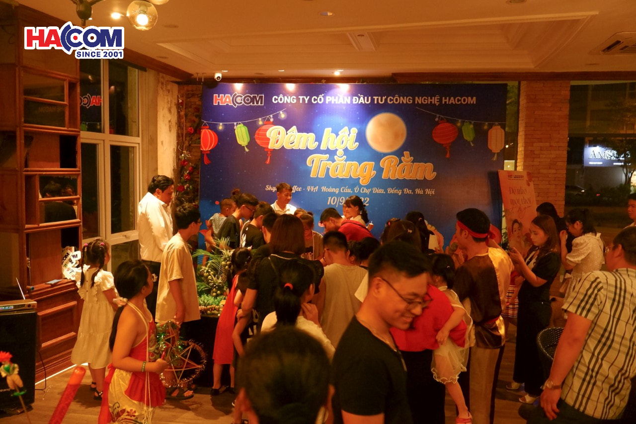 Chương trình “Đêm hội Trăng Rằm 2022” đại gia đình HACOM - Ảnh 7