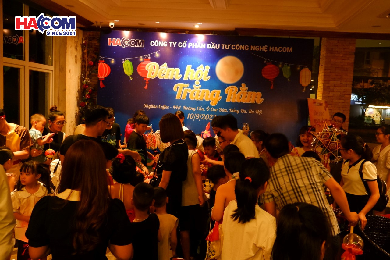 Chương trình “Đêm hội Trăng Rằm 2022” đại gia đình HACOM - Ảnh 8
