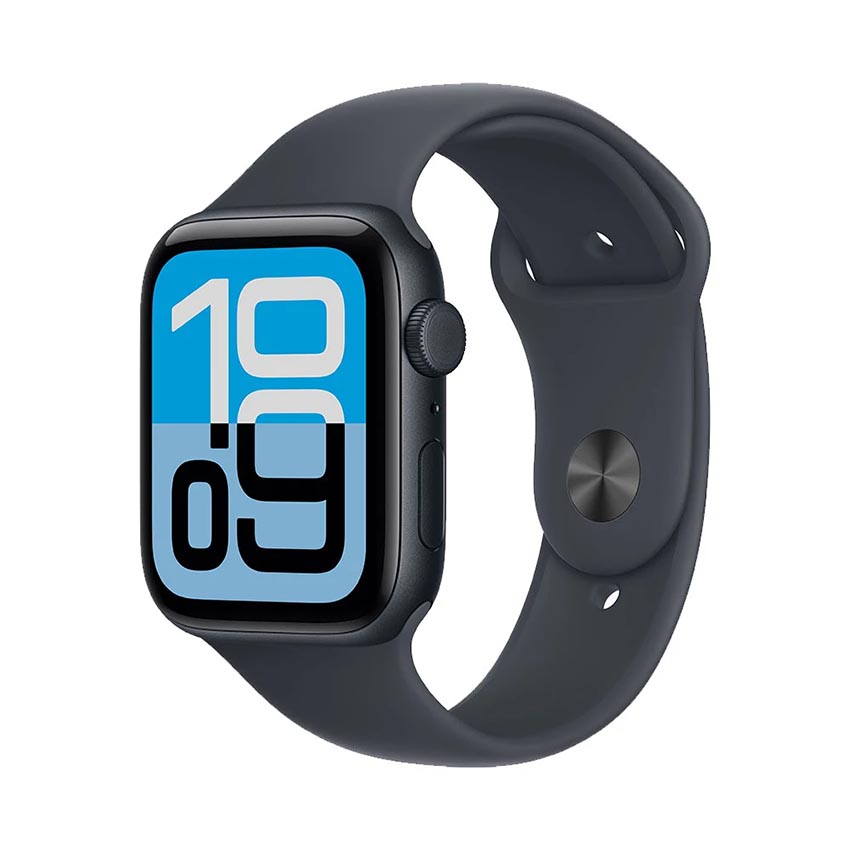 Đồng Hồ Apple Watch SE 3 GPS 40mm Viền Nhôm Dây Cao Su M/L Midnight (MEHC4SA/A) 1