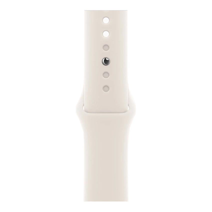 Đồng Hồ Apple Watch SE 3 GPS 44mm Viền Nhôm Dây Cao Su M/L Starlight (MEHJ4SA/A) 2