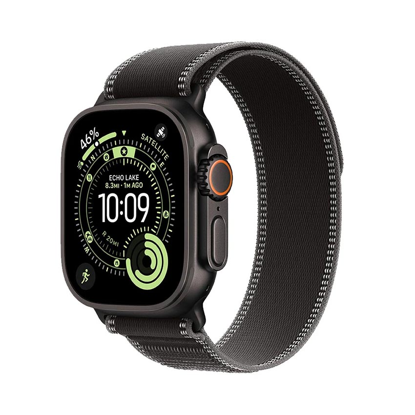 Đồng Hồ Apple Watch Ultra 3 GPS + Cellular 49mm Viền Black Titanium Dây Trail M/L  (MF1H4SA/A) 1