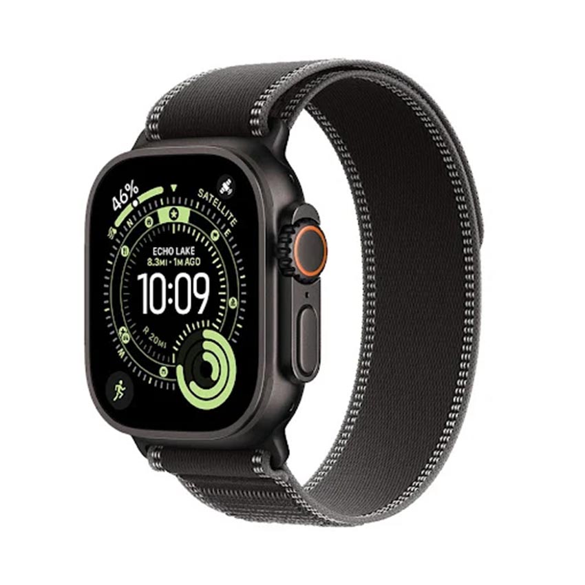 Đồng Hồ Apple Watch Ultra 3 GPS + Cellular 49mm Viền Black Titanium Dây Trail S/M (MF1D4SA/A) 1
