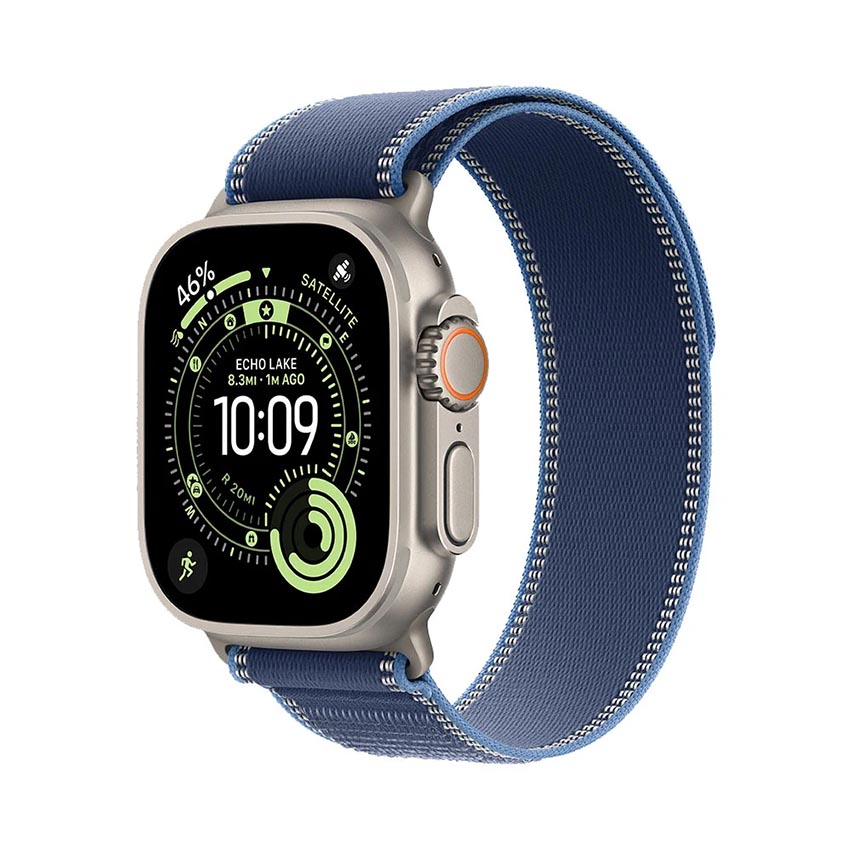 Đồng Hồ Apple Watch Ultra 3 GPS + Cellular 49mm Viền Natural Titanium Dây Trail S/M  (MEWR4SA/A) 1