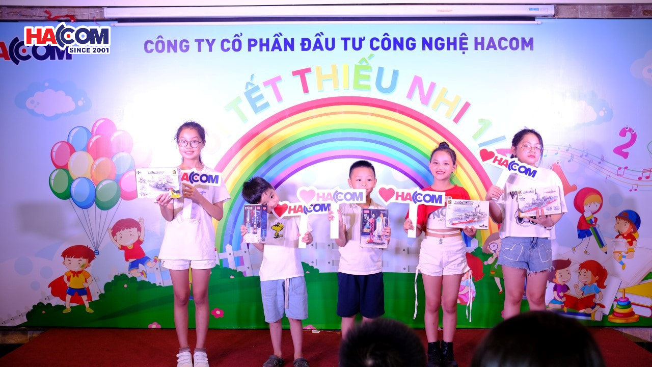 HACOM tổ chức Vui Tết Thiếu Nhi 01/06/2023: Ngày hội ý nghĩa cho các bé