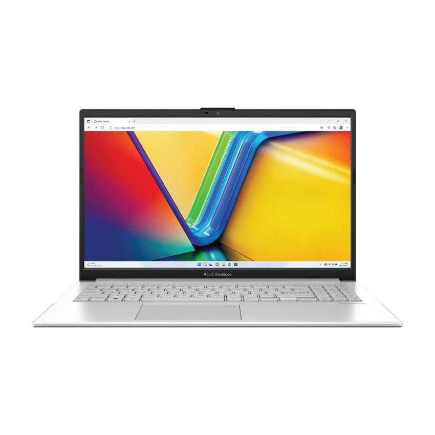 Laptop Asus VivoBook E1504FA-BQ1150W (R5 7520U/16GB RAM/512GB SSD/15.6 FHD/Win11/Bạc)