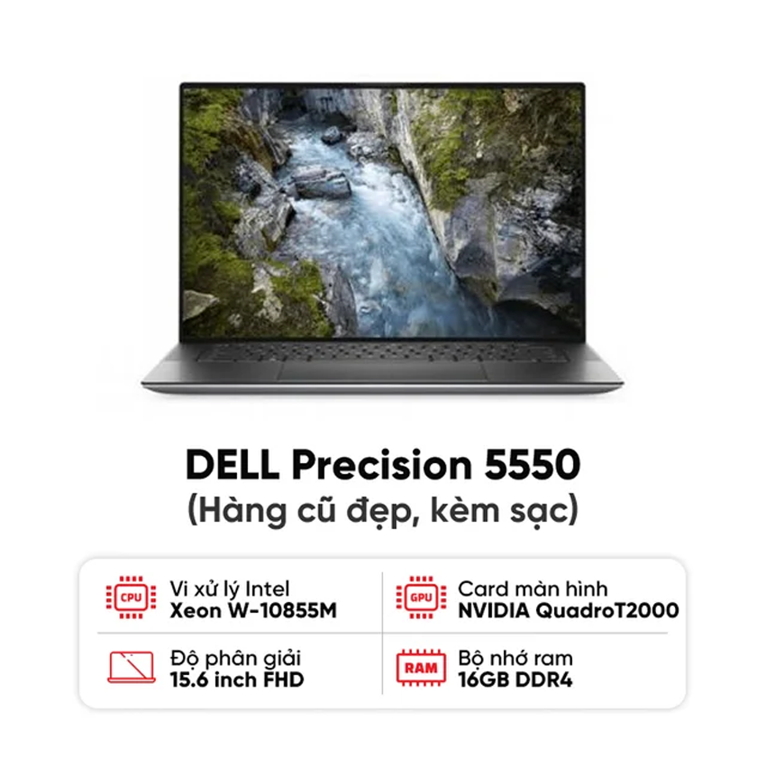 Laptop DELL Precision 5550  - Hình 1