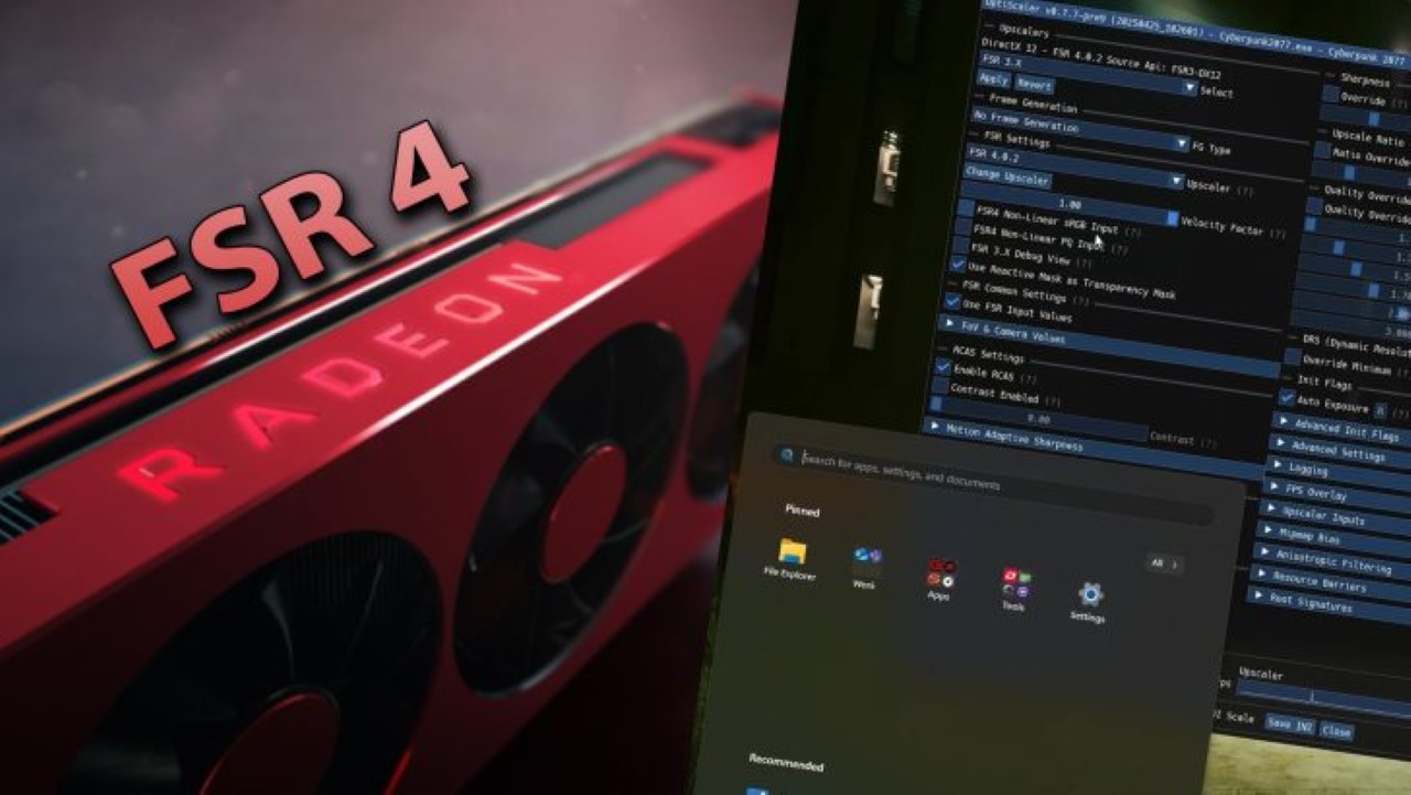 AMD FSR 4 bị rò rỉ