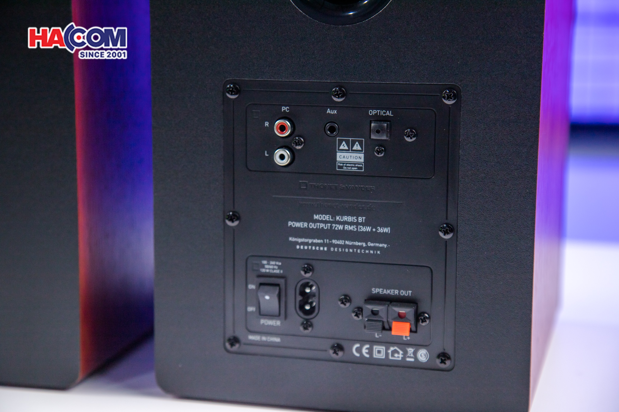 Loa Bluetooth Thonet & Vander KURBIS 2.0 (màu gỗ) 17