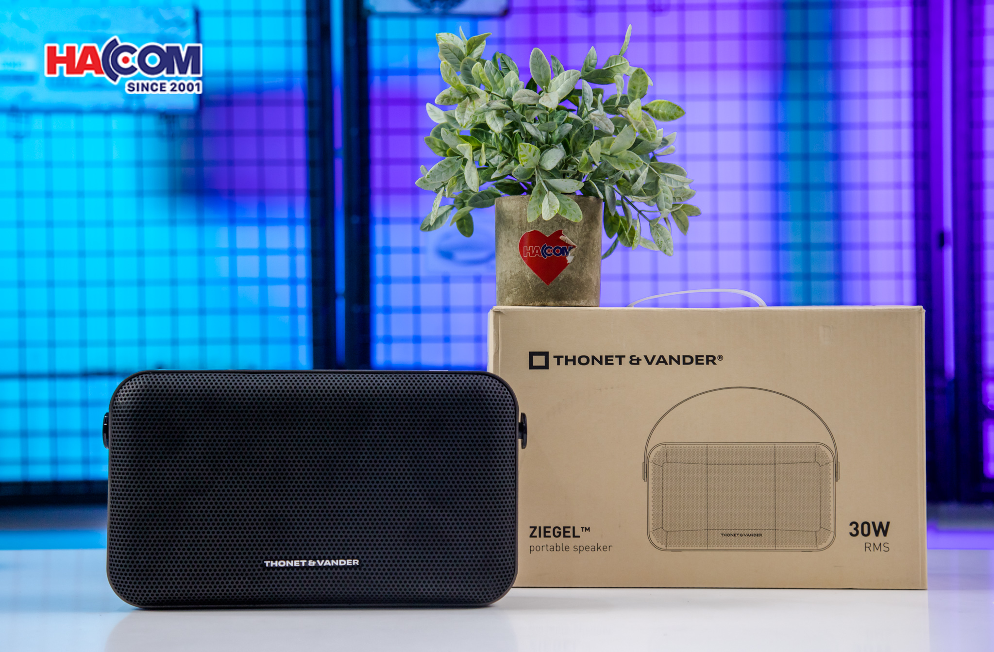 Loa Bluetooth Thonet & Vander ZIEGEL (màu xám) 4