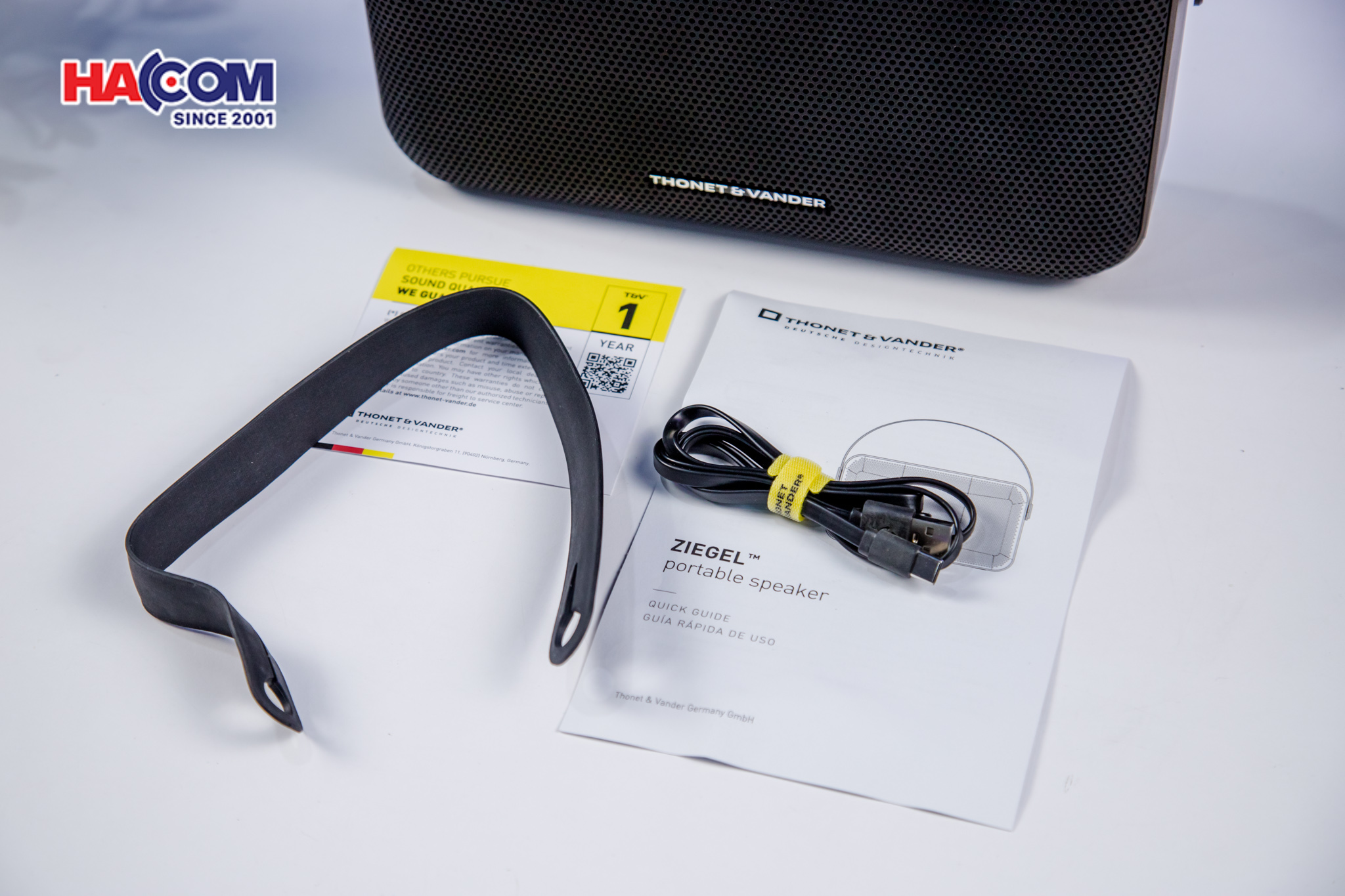 Loa Bluetooth Thonet & Vander ZIEGEL (màu xám) 5