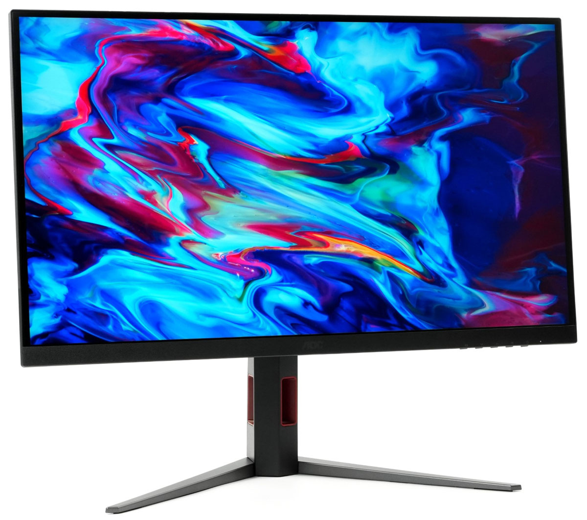 Tấm nền Fast IPS của AOC U27G4 đem lại góc nhìn rộng và màu sắc chính xác