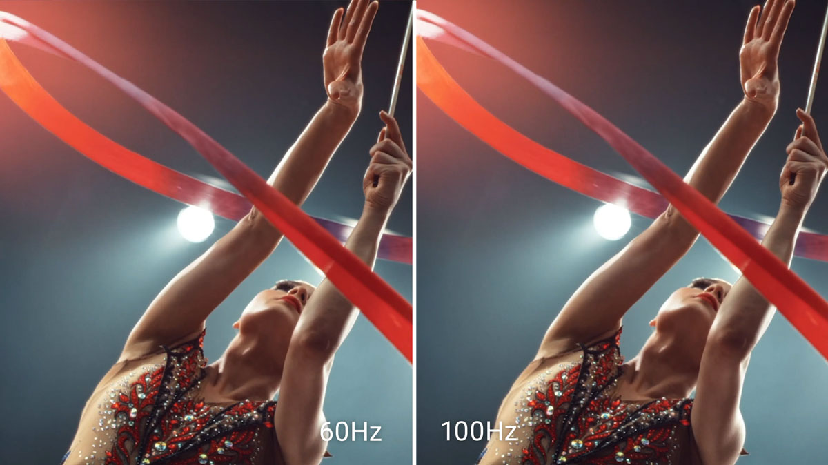 Tần số quét 100Hz của P2425H mang đến trải nghiệm cuộn web và làm việc mượt mà 