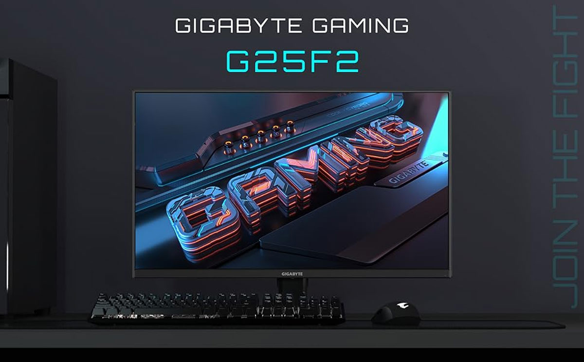 M&agrave;n h&igrave;nh Gigabyte G25F2 kh&ocirc;ng chỉ đ&aacute;p ứng tốt nhu cầu gaming chuy&ecirc;n nghiệp m&agrave; c&ograve;n mang đến trải nghiệm giải tr&iacute; sống động