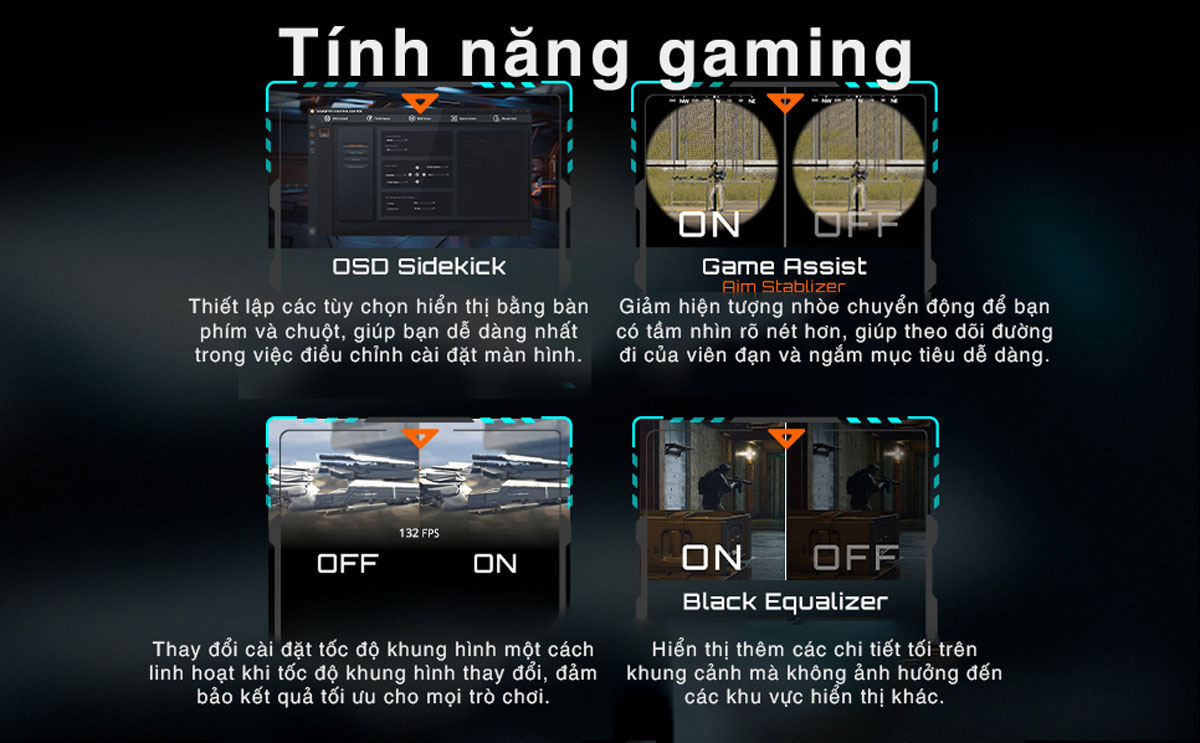 T&iacute;nh năng AMD FreeSync Premium cho&nbsp;game thủ của G25F2